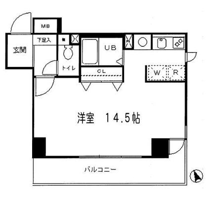 東京都台東区台東２丁目 賃貸マンション 1R