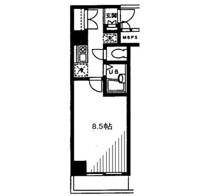 東京都文京区根津２丁目 賃貸マンション 1K