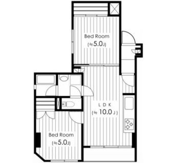 東京都文京区湯島２丁目 賃貸マンション 2LDK