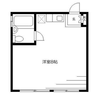 東京都台東区上野５丁目 賃貸マンション 1R